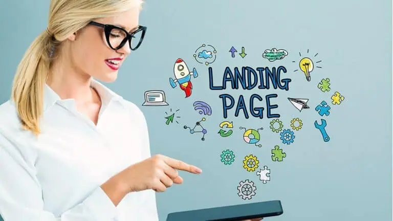 Landing oldal készítés