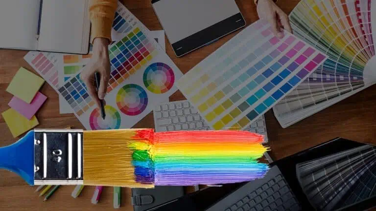 Webdesign színválasztás