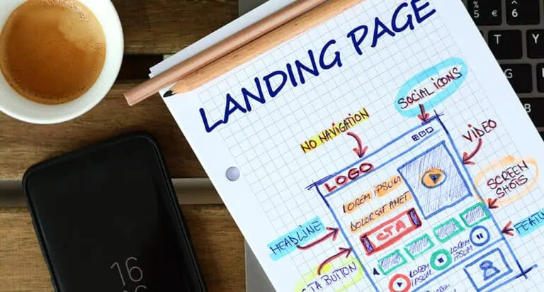 Landing page készítés