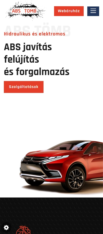 ABS Tömb mobil nézet