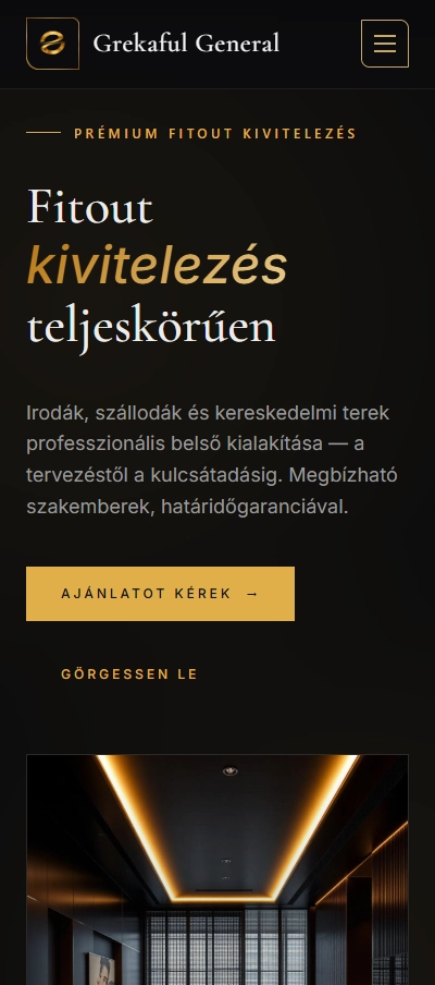 Grekaful General mobil nézet